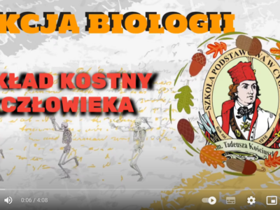 Układ kostny – lekcja biologii Agnieszki Pawlak CygankaTV